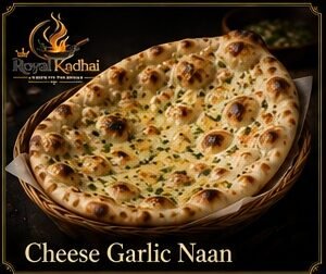 CHEESE GARLIC NAAN