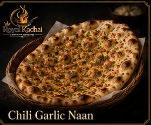 CHILI GARLIC NAAN
