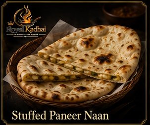 STUFFED PANEER NAAN